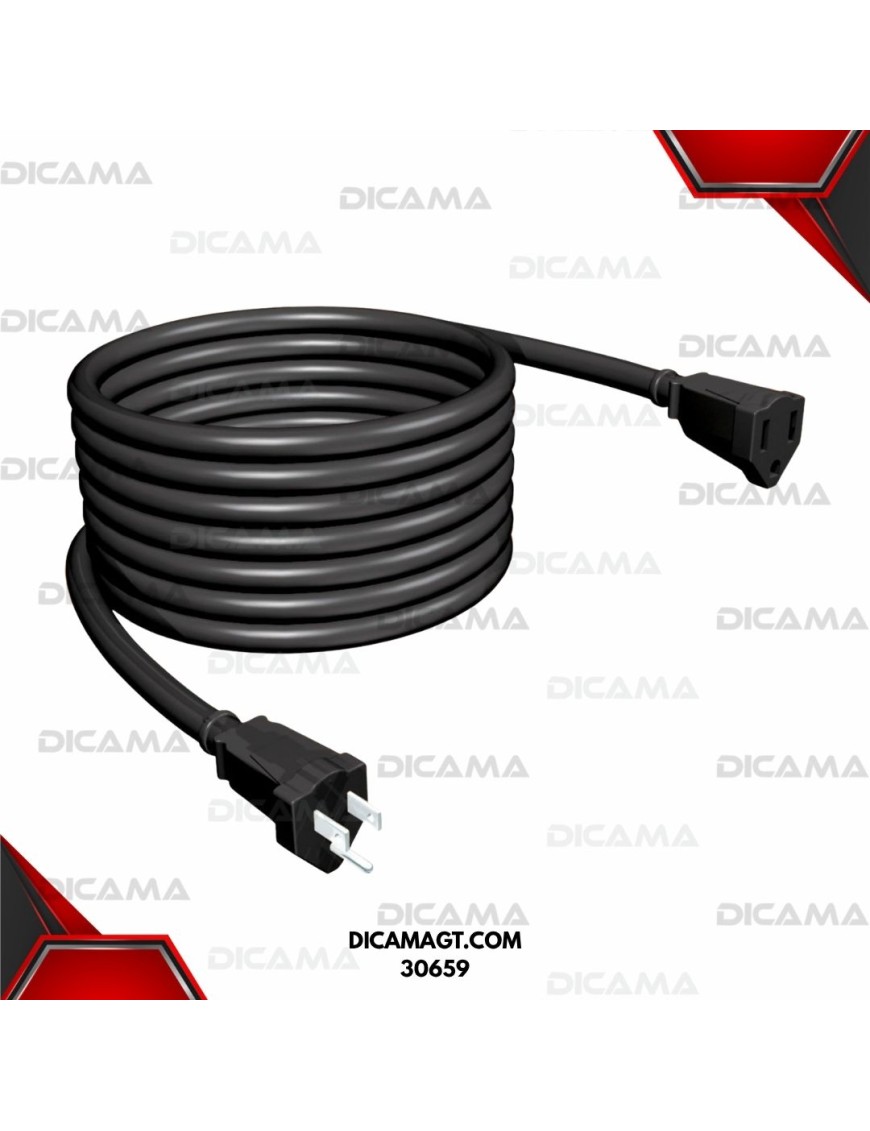 EXTENSION ELECTRICA 12/3 15A 50 NG STANLEY 30659
