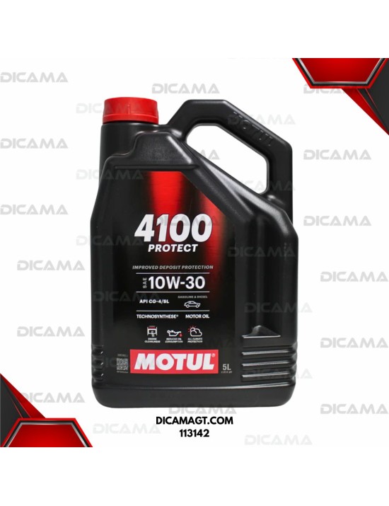 ACEITE GARRAFA 10W30 4100 PROTECT MOTUL 113142/CAJA-4
