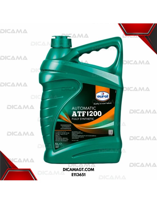 ACEITE GARRAFA ATF 1200 FULL SINTETICO MULTI VEHICULO EUROL E113651/CAJA-4