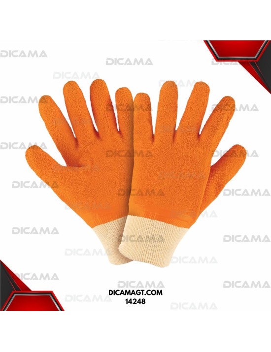 GUANTES DE ALGODON RECUBIERTOS DE LATEX UNITALLA TRUPER 14248