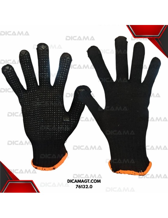 GUANTES PUNTOS DE PVC, 9 KENDO 76132.0