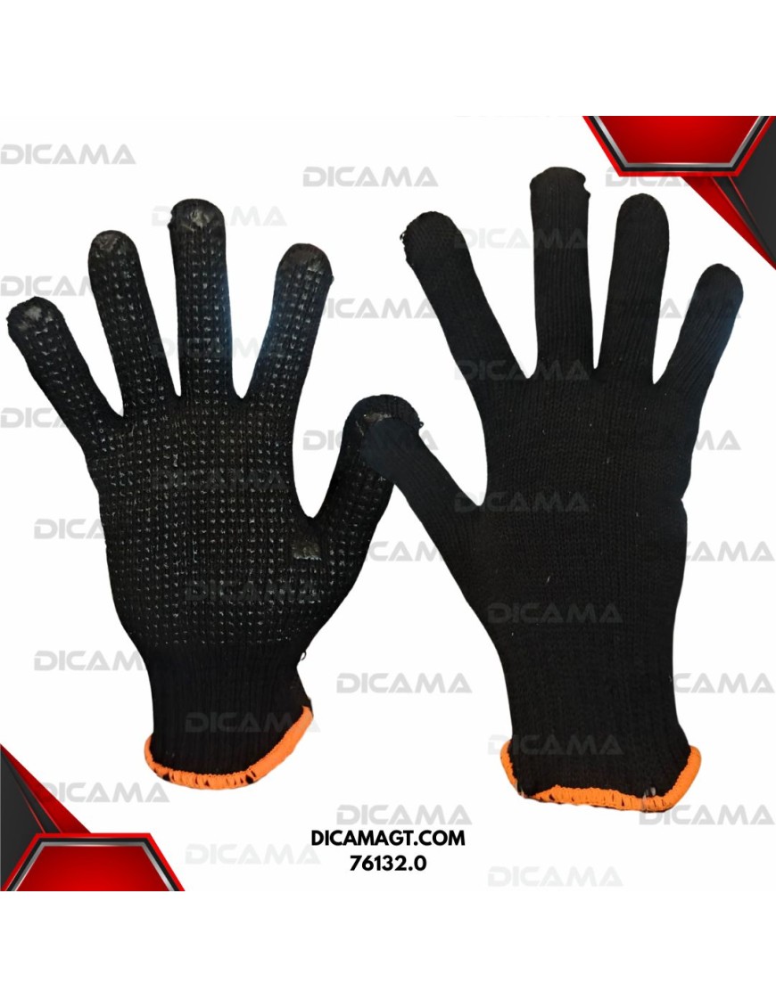 GUANTES PUNTOS DE PVC, 9 KENDO 76132.0