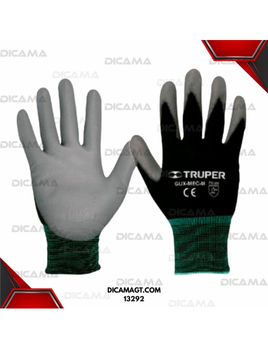 GUANTES DE NYLON POLIURETANO ESPUMADO TRUPER 13292
