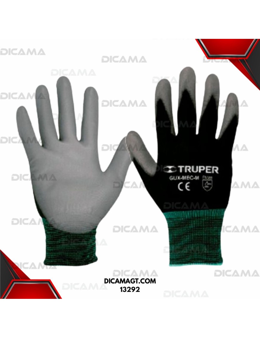 GUANTES DE NYLON POLIURETANO ESPUMADO TRUPER 13292