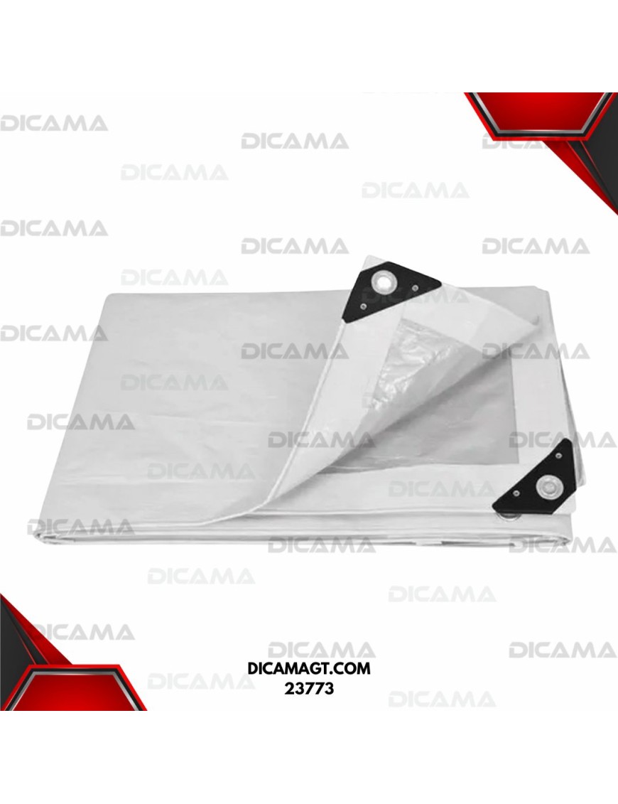 LONA 4X5 METROS BLANCO PRETUL 23773