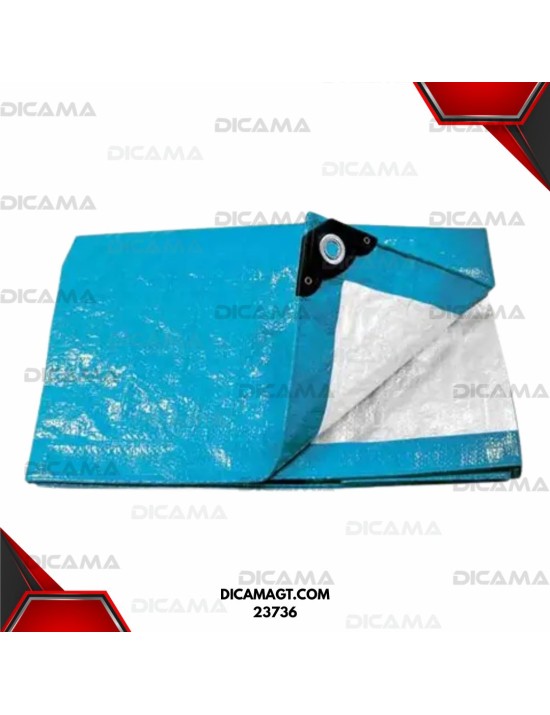 LONA 5X6 METROS AZUL PRETUL 23736