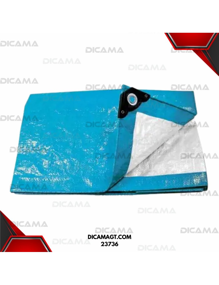 LONA 5X6 METROS AZUL PRETUL 23736