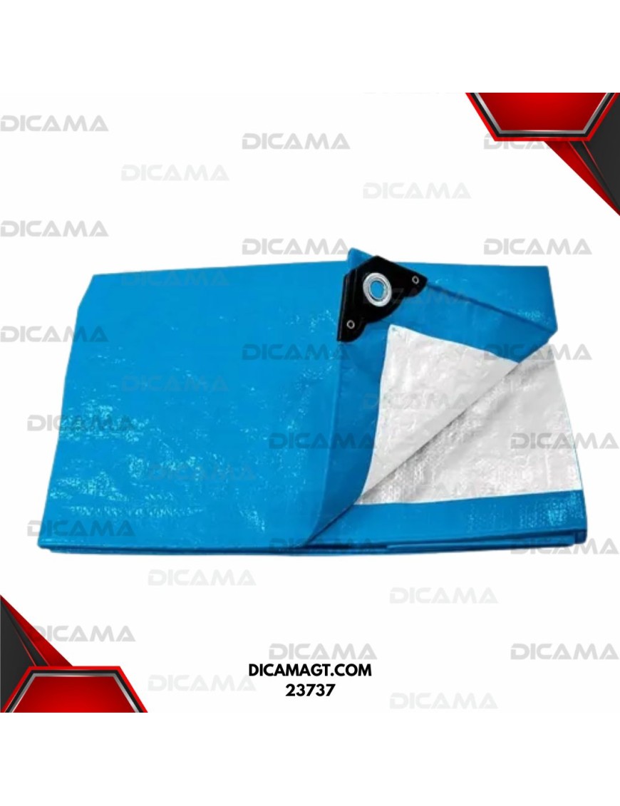 LONA 6X12 METROS AZUL PRETUL 23737