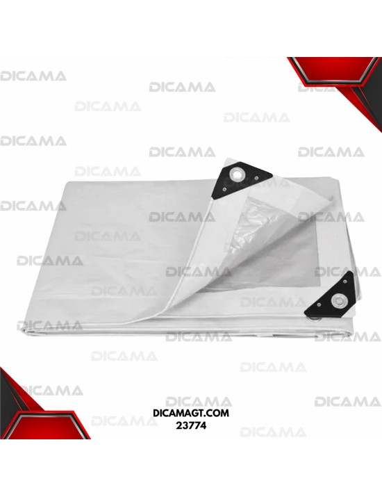 LONA 4X6 METROS BLANCO PRETUL 23774