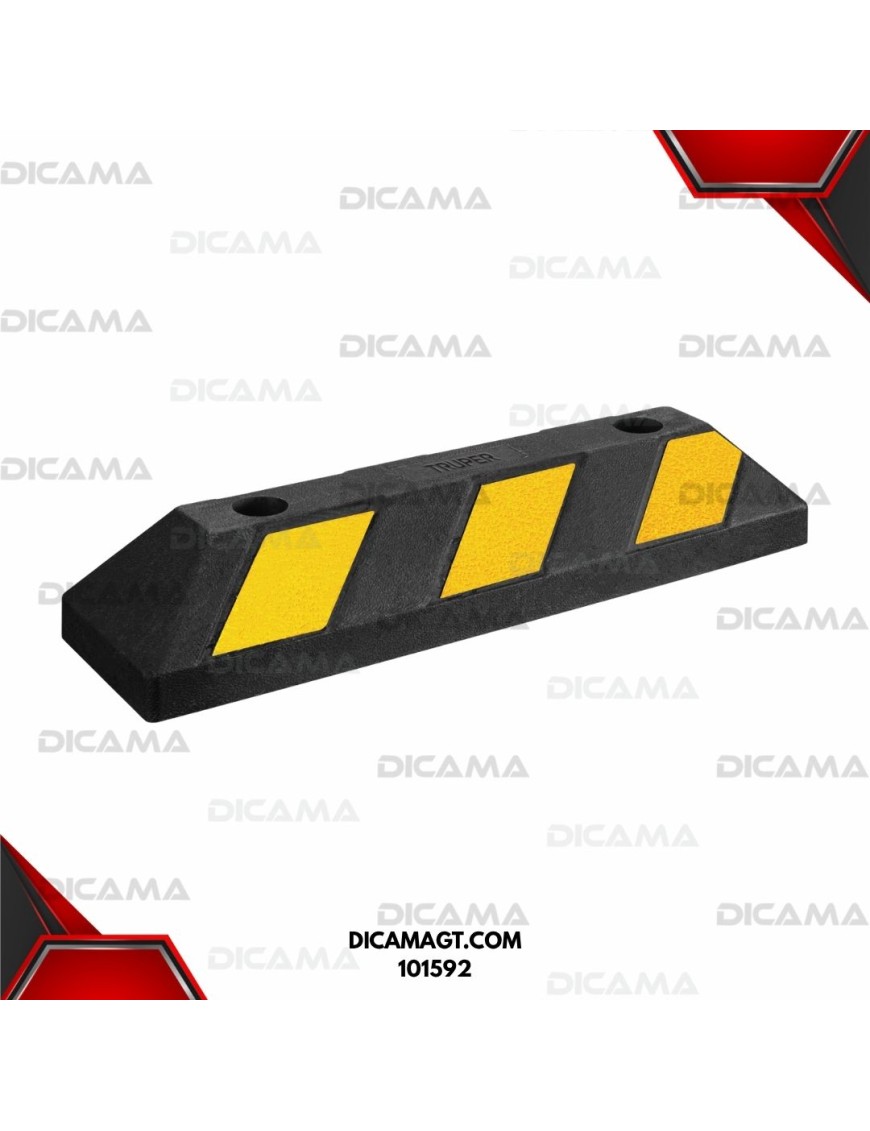 TOPE PARA ESTACIONAMIENTO 55 CMS TRUPER 101592