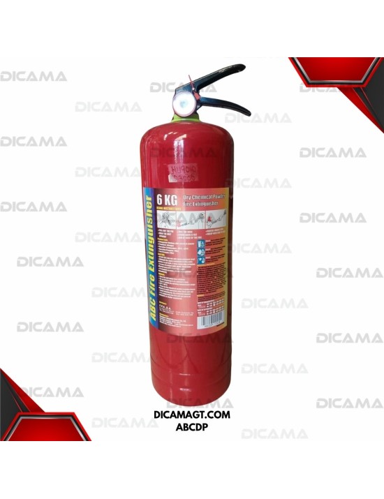 EXTINGUIDOR RECARGABLE ABC 13 LBS 6KG ABCDP