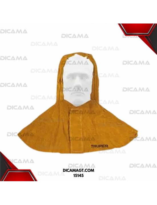 PROTECCION PARA SOLDAR CAPUCHA DE CARNAZA TRUPER 15145