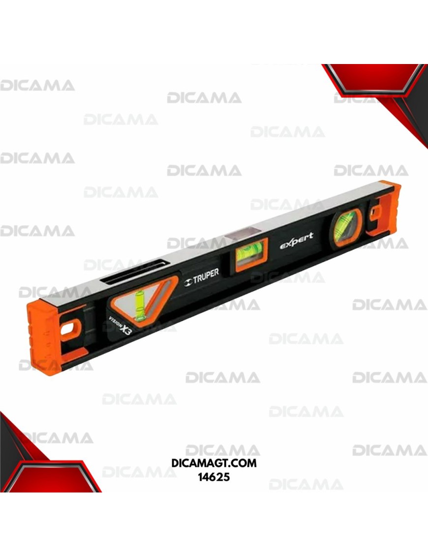 NIVEL DE 18 MAGNETICO CON PROTECCION DE TPR TRUPER 14625