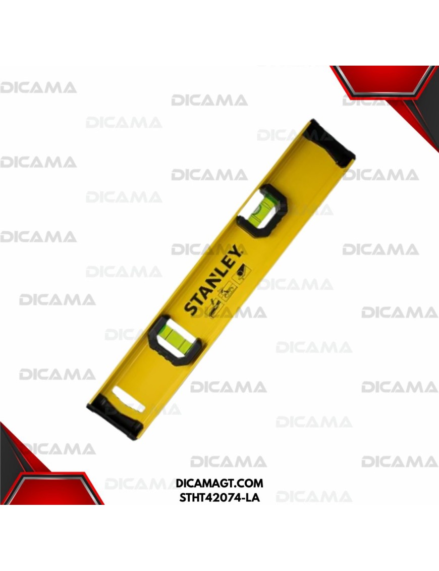 NIVEL DE ALUMINIO 24PULG STANLEY STHT42074-LA