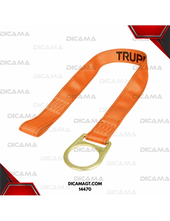 ANCLA DE CONEXION PARA ARNESE 59.83 106.50 2 14470 , 44 X 810 MM, A TRUPER 14470