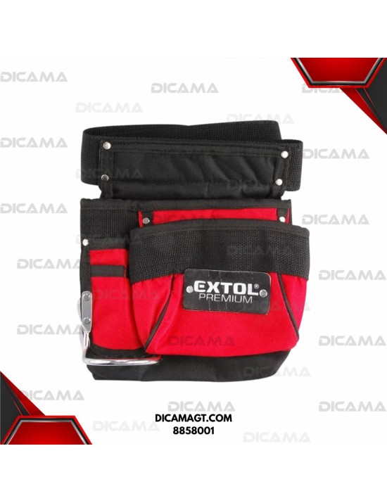BOLSA PARA PIERNA 3 BOLSILLOS TIPO ARNES EXTOL 8858001