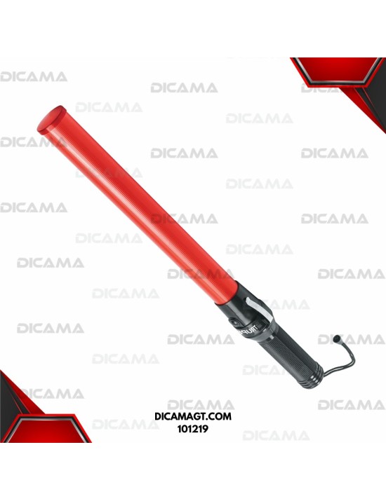 BASTON LUMINOSO PORTÁTIL PARA CONTROL VÍAL TRUPER 101219