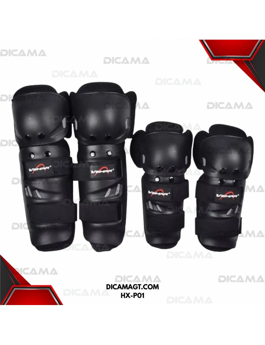 RODILLERAS Y CODERAS 4 PCS CHINA HX-P01