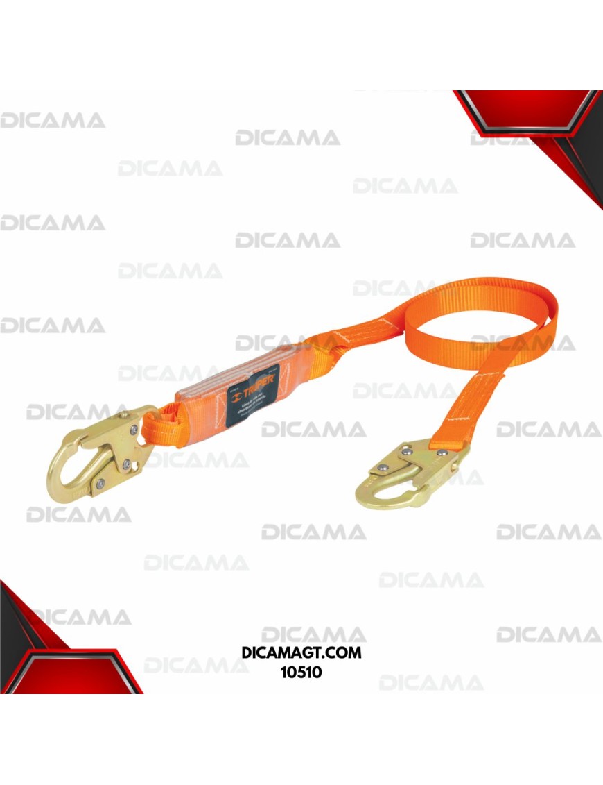 CABLE PROTECCIÓN, ABSORBEDOR, 1.8M, ANSI TRUPER 10510