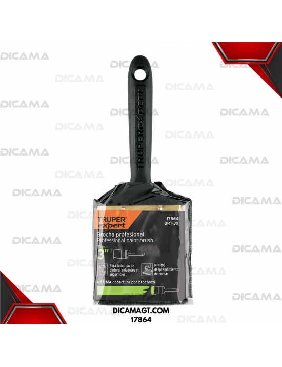BROCHA 3 PROFESIONAL DE MANGO DE PLÁSTICO EXPERT TRUPER 17864