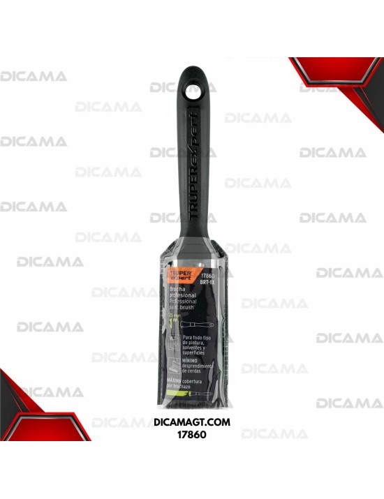 BROCHA PROFESIONAL  MANGO DE PLASTICO EXPERT TRUPER 17860
