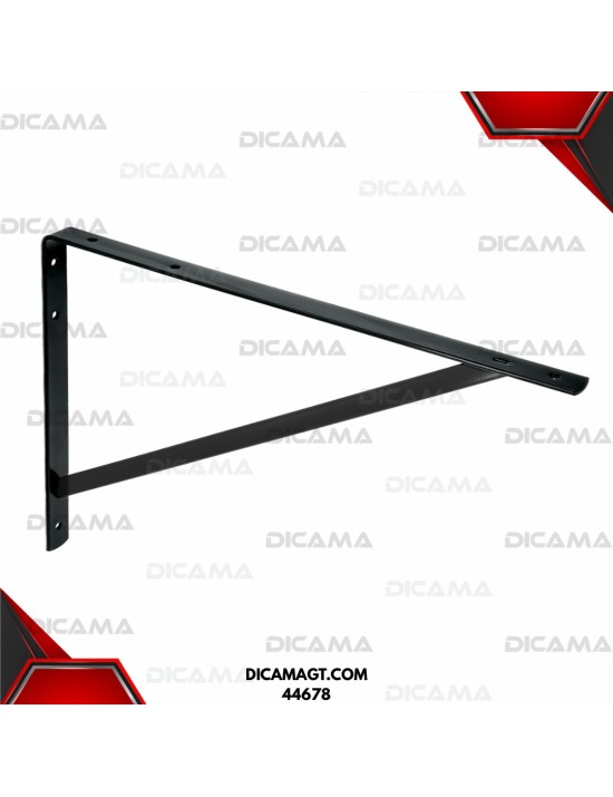 MMÉNSULA REFORZADA, 13X20 NEGRA TRUPER 44678