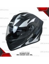 CASCO MOTORISTA XL NEGRO M/GRIS GOAT HRO HRO-3400SDV-GOAT_NXL