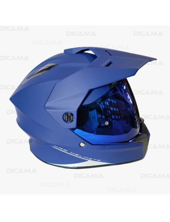 CASCO MOTORISTA L AZ M/SLV-V-IAZ SOLID HRO HRO-MX340-SOLID_AZMSL-VIRAZL