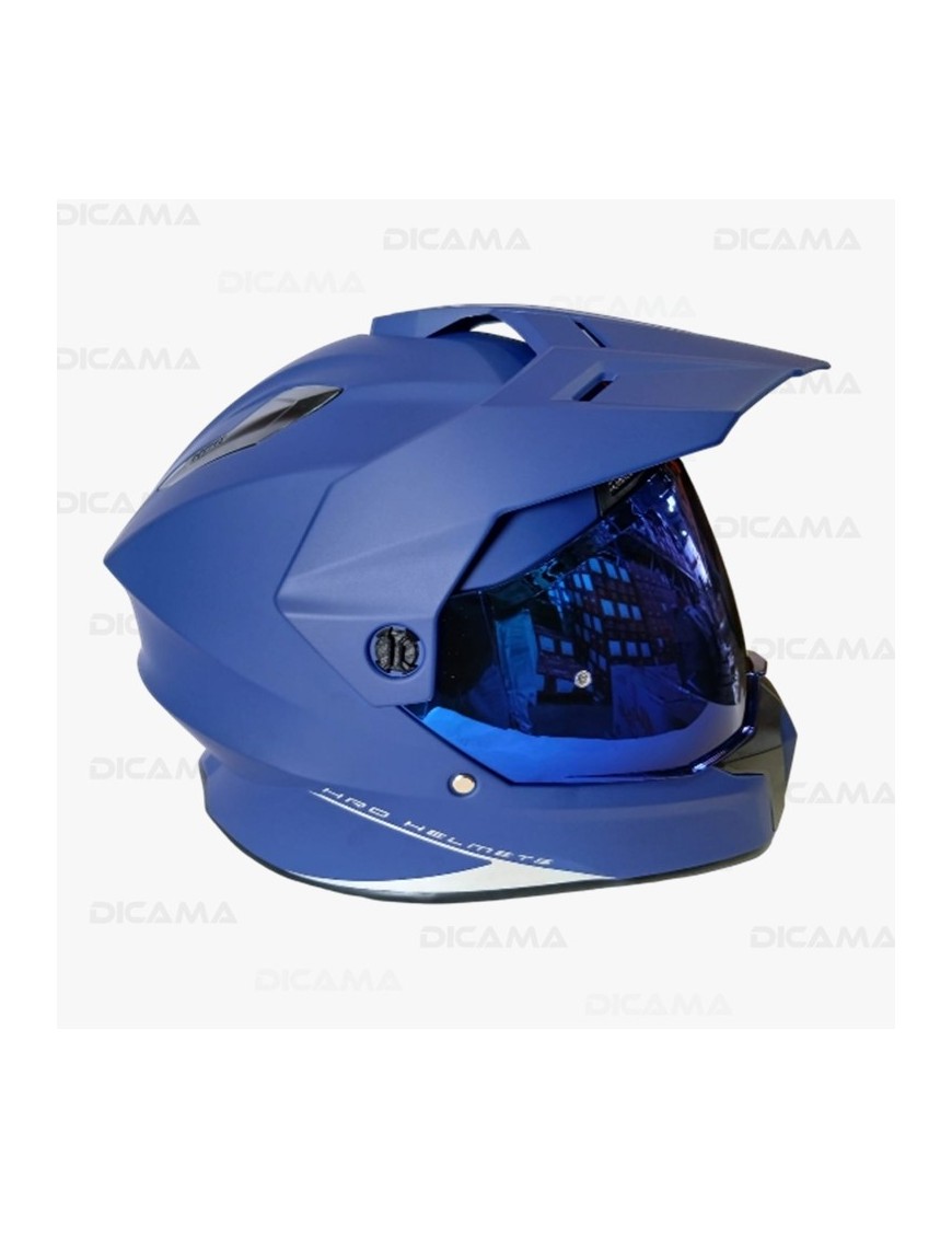 CASCO MOTORISTA L AZ M/SLV-V-IAZ SOLID HRO HRO-MX340-SOLID_AZMSL-VIRAZL
