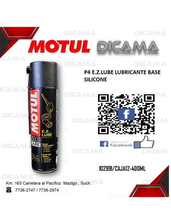 P4 E.Z.LUBE LUBRICANTE BASE SILICONE