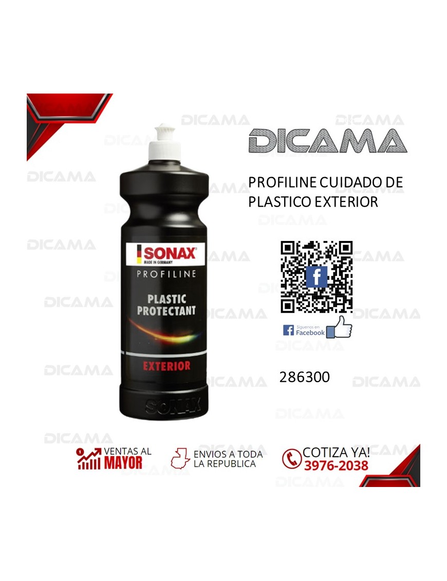 PROFILINE CUIDADO DE PLASTICO EXTERIOR