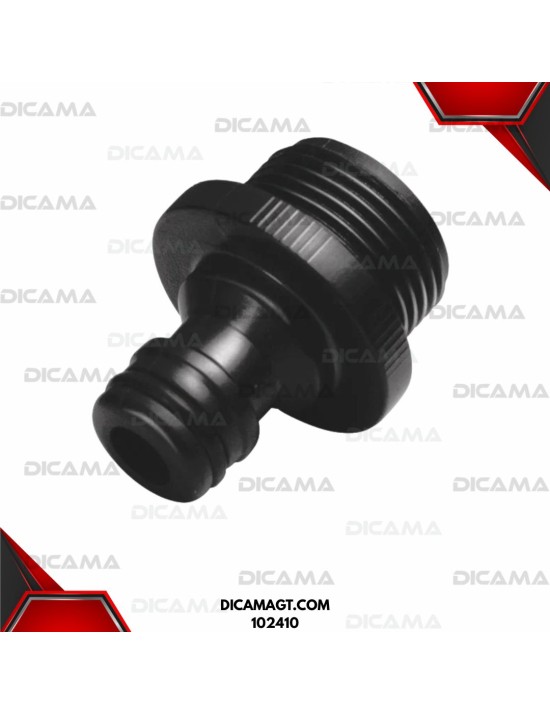 ADAPTADOR PLASTICO DE CONEXION RAPIDA MACHO DE 3/4 AKSI 102410