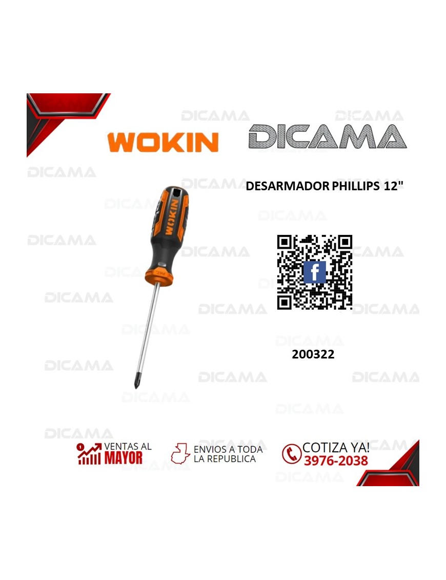 DESARMADOR CRUZ 2X300MM