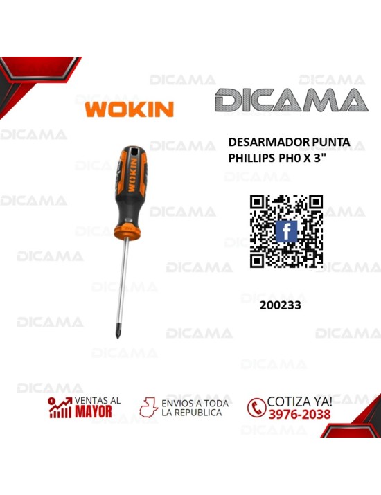 DESARMADOR CRUZ 0X75MM