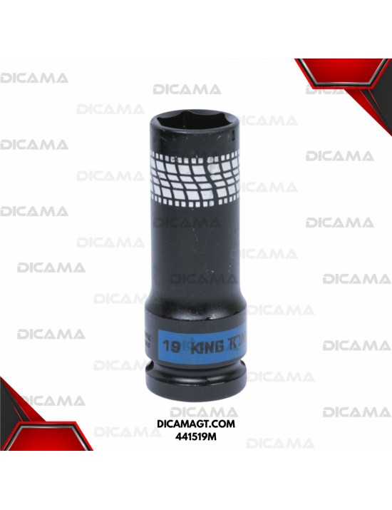 COPA  RAIZ 1/2 19MM IMPACTO LARGA KING TONY 441519M