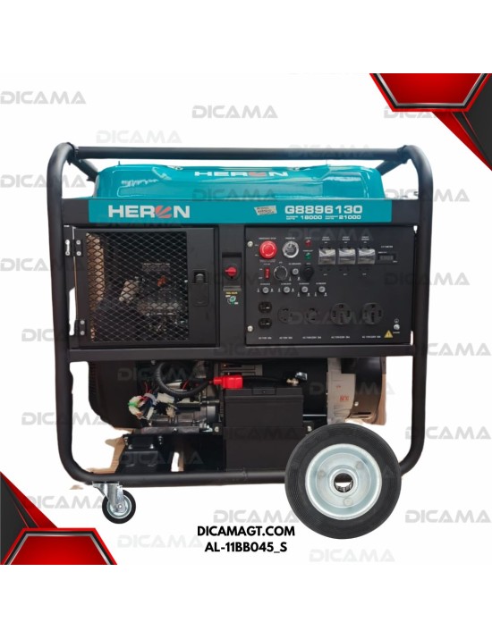 GENERADOR ELECTRICO 21,000 WATTS/33HP HERON G8896130