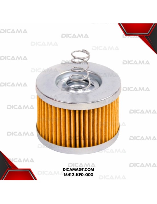 FILTRO ACEITE MOTO BAJAJ DISCOVERY CON RESORTE PULSAR KIMTEC 15412-KF0-000