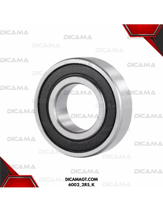 COJINETE 6002 SELLO DE HULE KIMTEC 6002_2RS_K