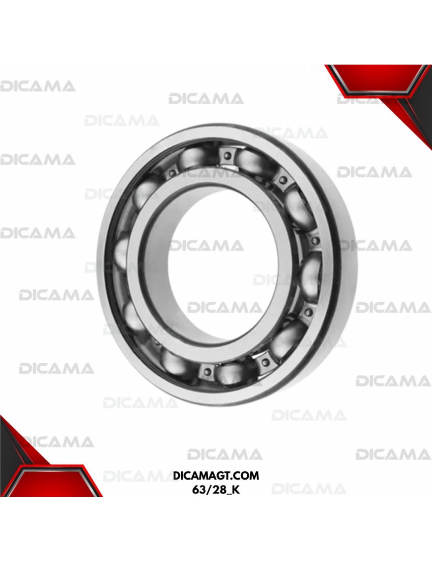 COJINETE 63/28 ABIERTO KIMTEC 63/28_K