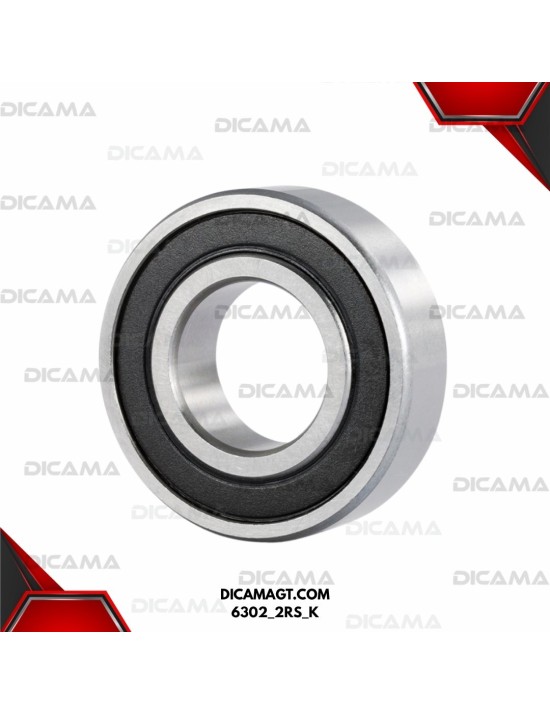 COJINETE 6302 SELLO DE HULE KIMTEC 6302_2RS_K