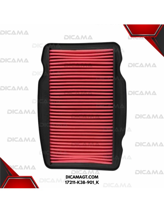 FILTRO DE AIRE MOTO HONDA CB160 KIMTEC 17211-K38-901_K