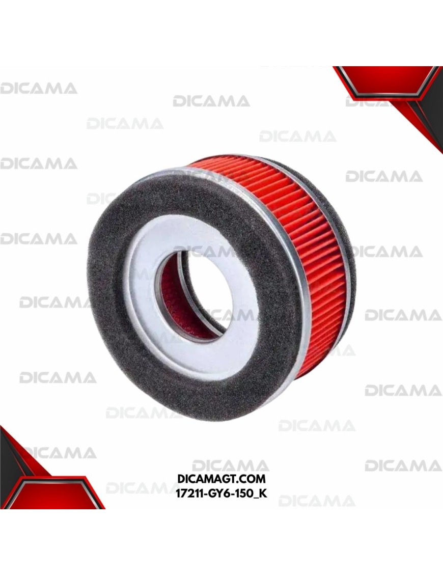 FILTRO DE AIRE MOTO TIPO GY6/150 KIMTEC 17211-GY6-150_K