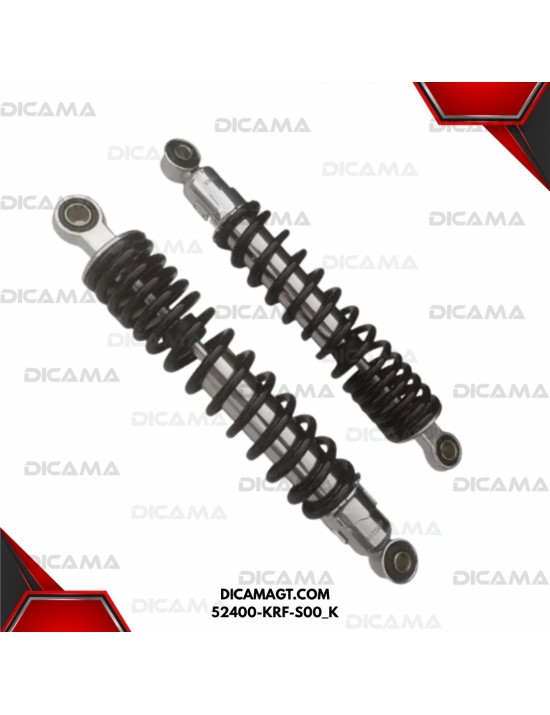 PAR DE AMORTIGUADOR TRASEROS HONDA CGL-125 KIMTEC 52400-KRF-S00_K