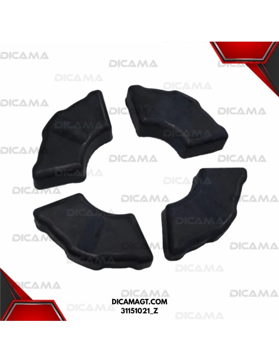 SET DE HULE DE MASA BAJAJ CT100 KIMTEC 31151021_Z
