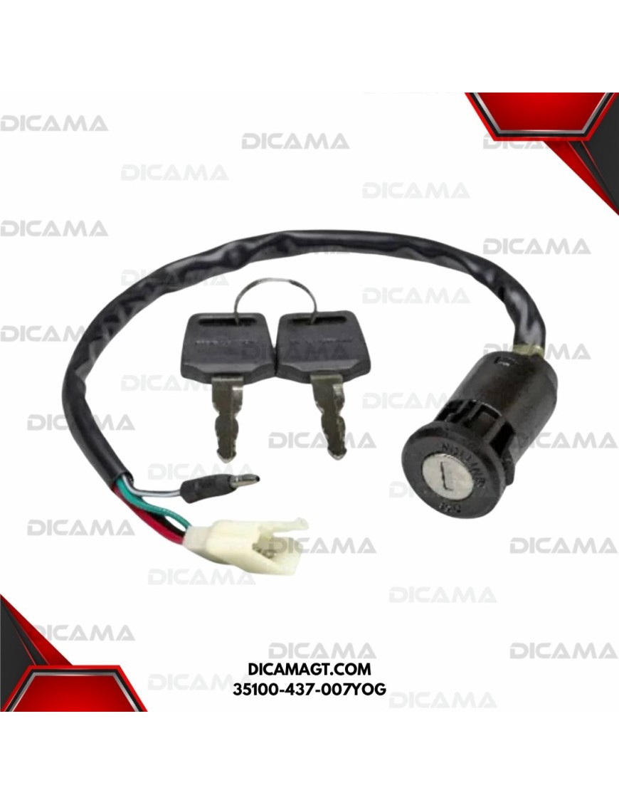 SWITCH ARRANQUE XL-100/125/185 ASI HERO CARGO CHINA 35100-437-007YOG