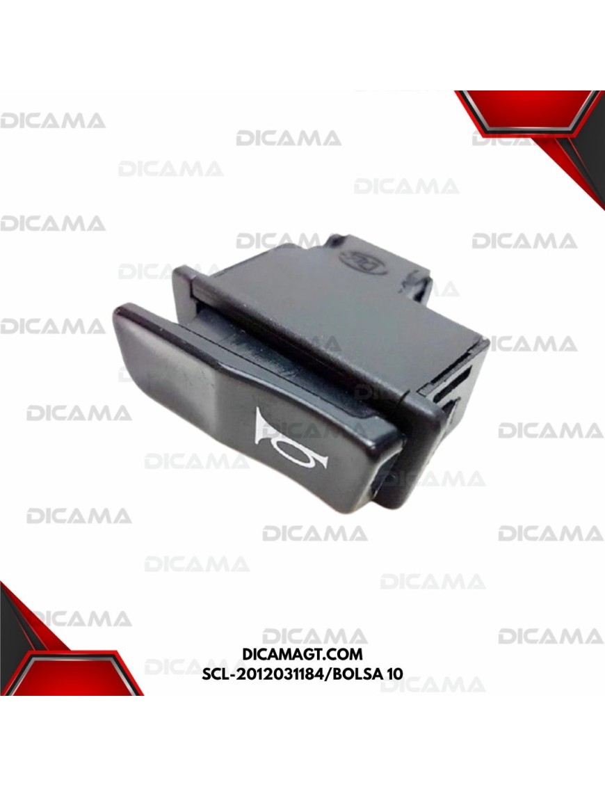 SWITCH DE BOCINA GY6 (10 UNIDADES) CHINA SCL-2012031184/BOLSA 10