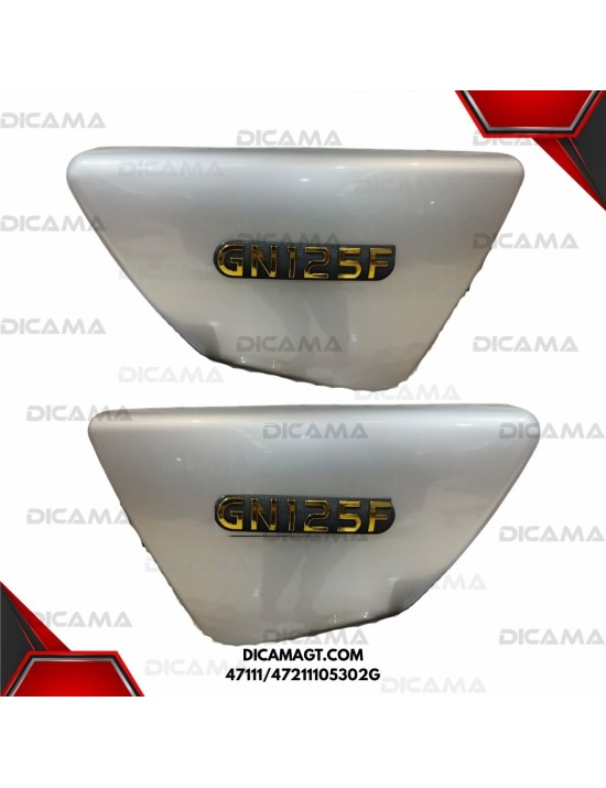 TAPADERAS SUZUKI  GN-125F PAR GRIS CHINAS 47111/47211105302G