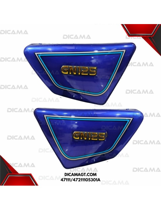 TAPADERAS SUZUKI  GN-125H PAR AZUL CHINAS 47111/47211105301A