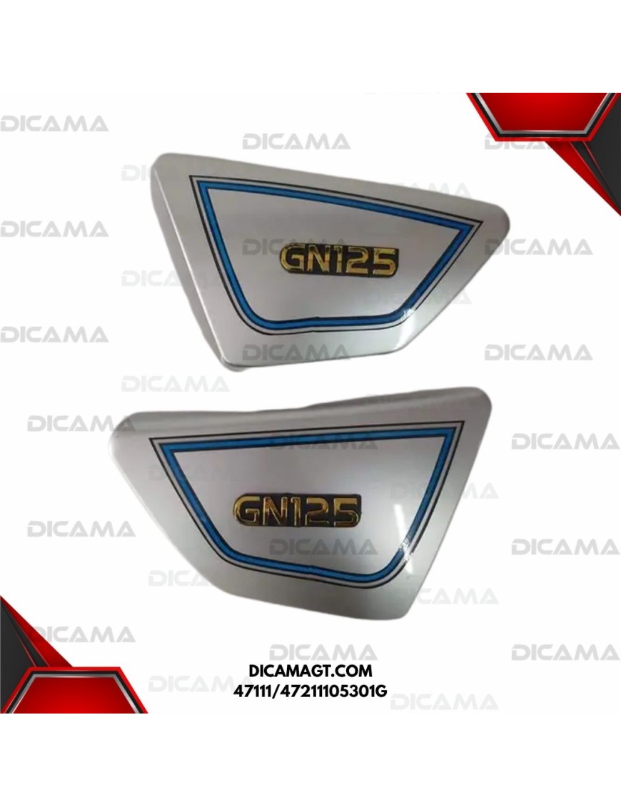 TAPADERAS SUZUKI  GN-125H PAR GRIS CHINAS 47111/47211105301G
