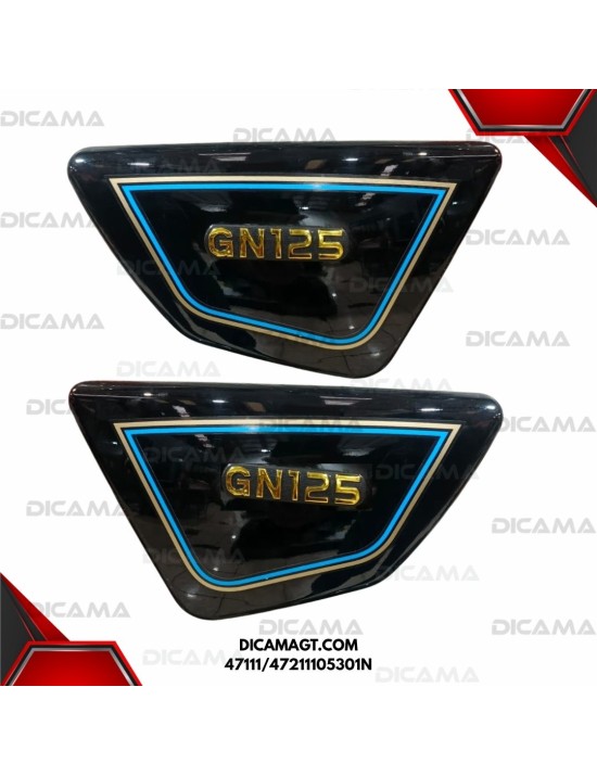 TAPADERAS SUZUKI  GN-125H PAR NEGRA CHINAS 47111/47211105301N